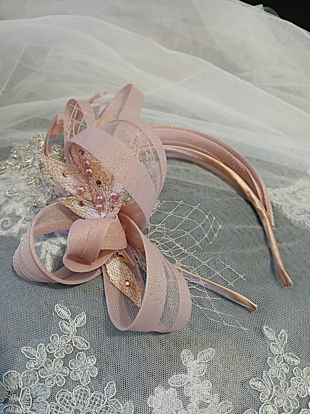 Pink Floral Hat & Satin Bridal Clutch Bag Set For Formal Event, Accessories For Bridesmaid