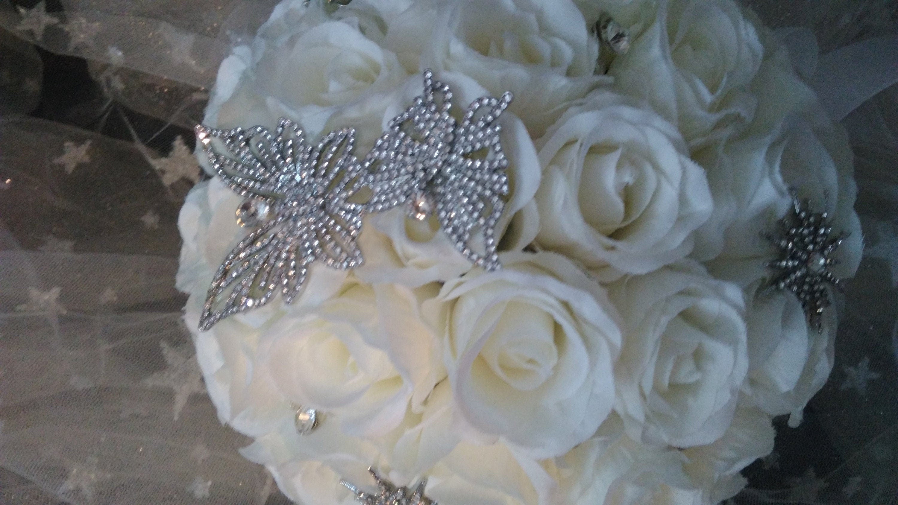 White Bouquet,Wedding Accessory,Bridal Posy Bouquet