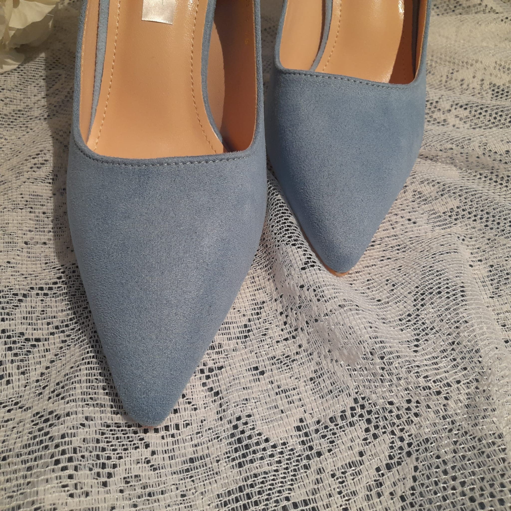 Blue Bridal Shoes,Wedding Heels With Purse,Something Blue