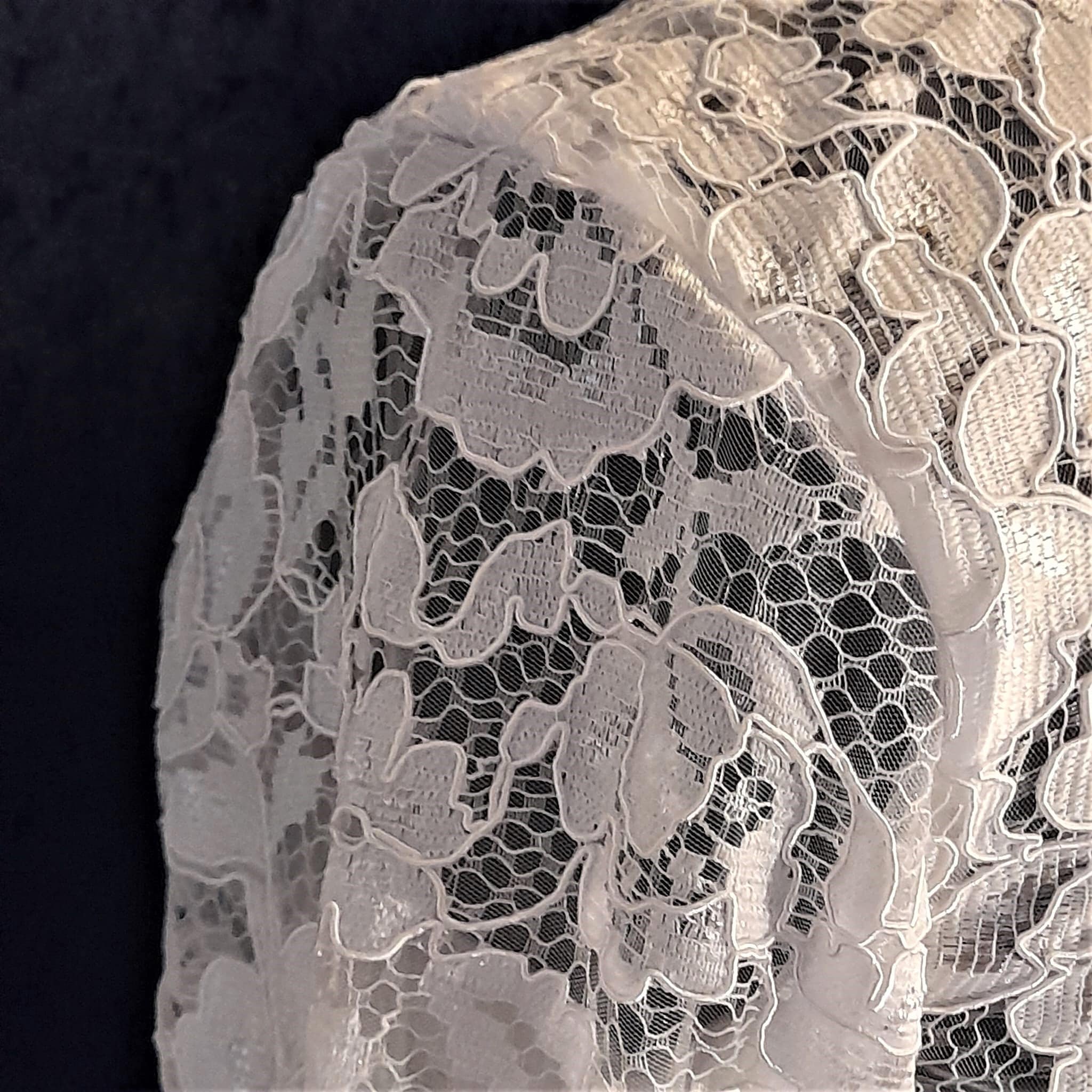 White Or Ivory Lace Bolero,Long Sleeve Jacket,Bridal Bolero