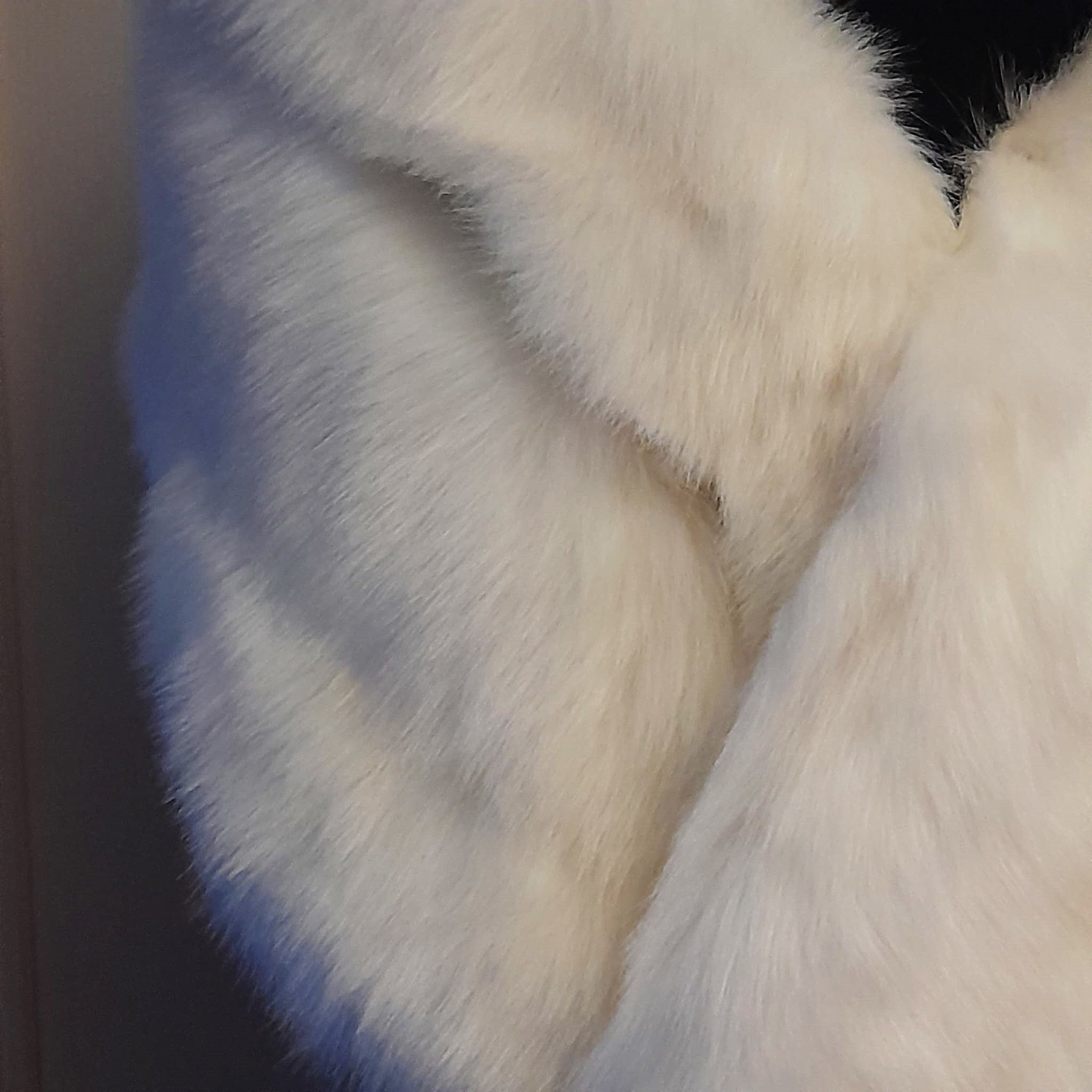 Ivory Faux Fur Shawl,Bridal Wrap,Coverup For Bridesmaid