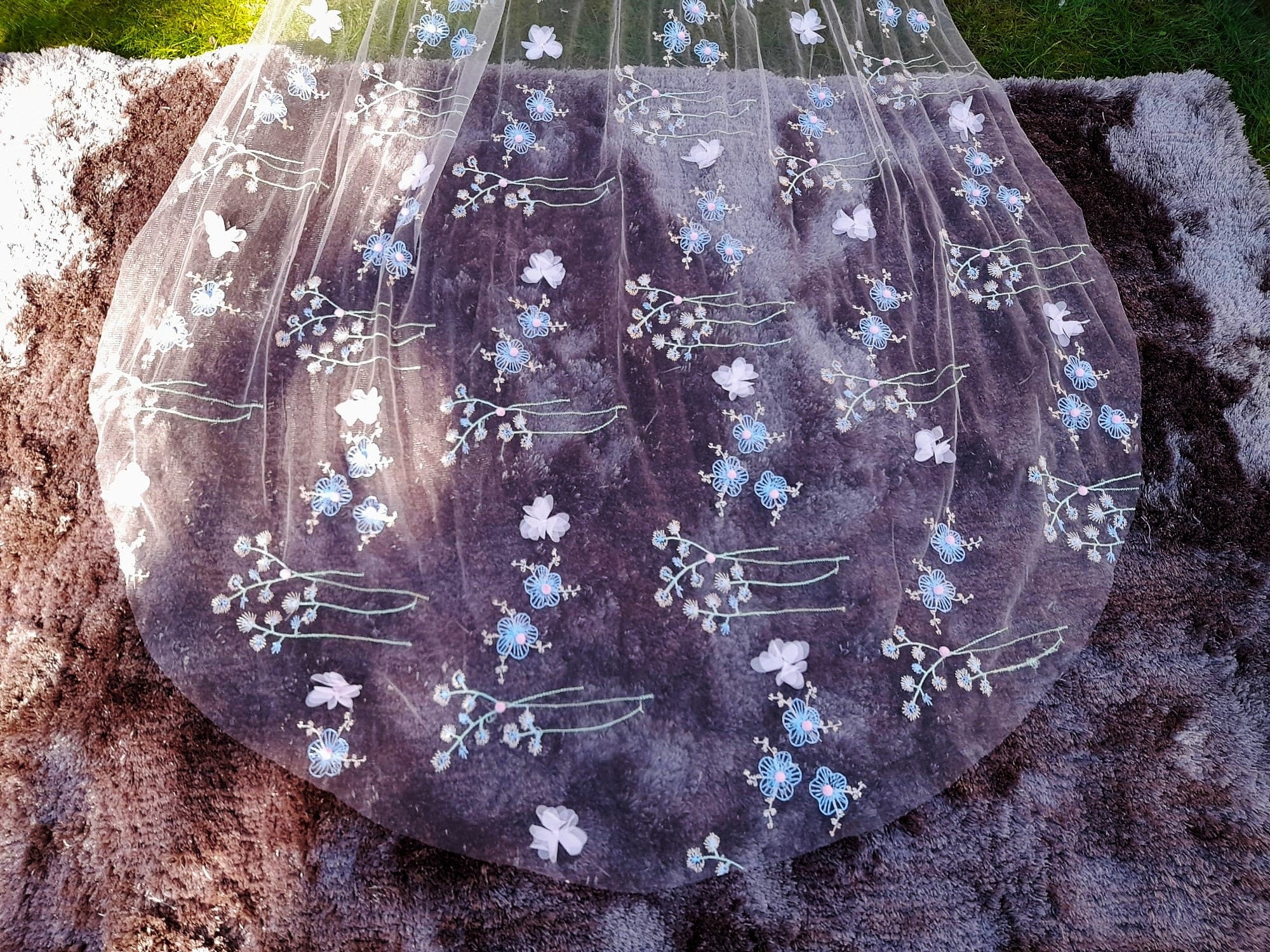 Embroidered Wedding Cape - Stylish and Versatile Wrap for the Bride or Bridesmaid