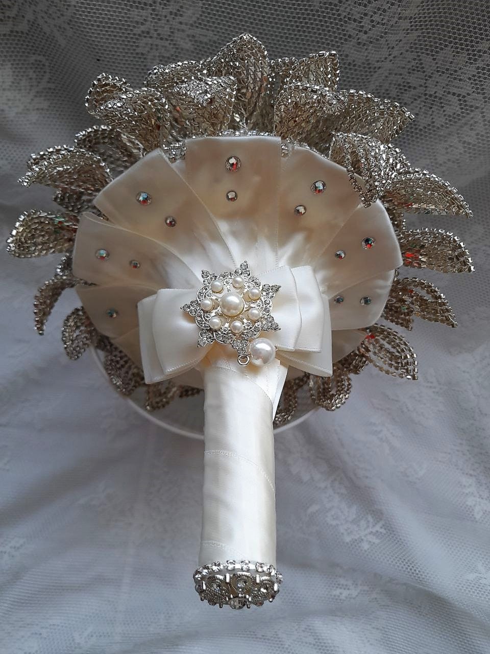 Bling Crystal Wedding Bouquet,Bridal Bouquet