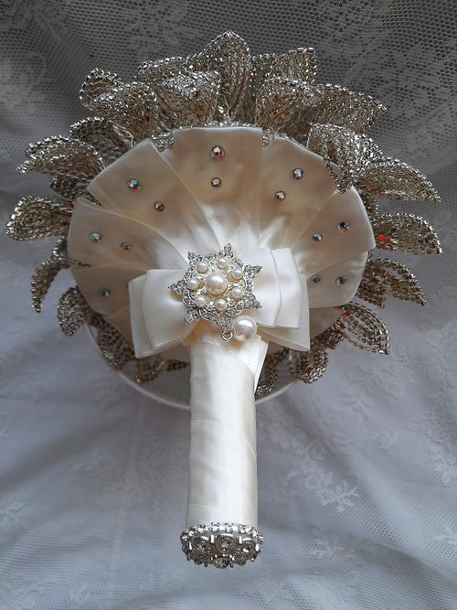 Bling Crystal Wedding Bouquet,Bridal Bouquet