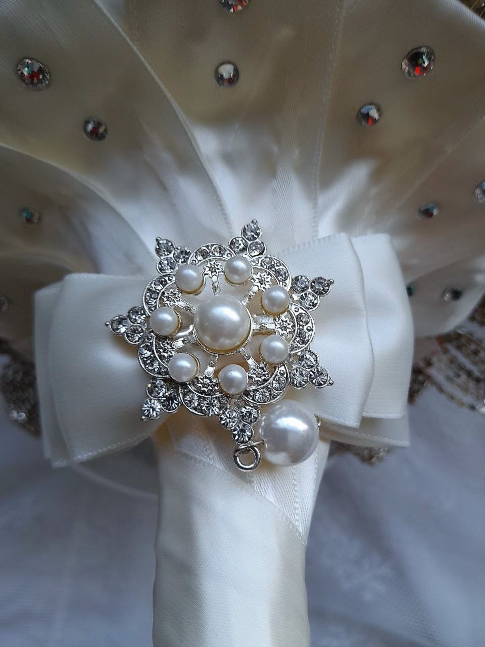 Bling Crystal Wedding Bouquet,Bridal Bouquet