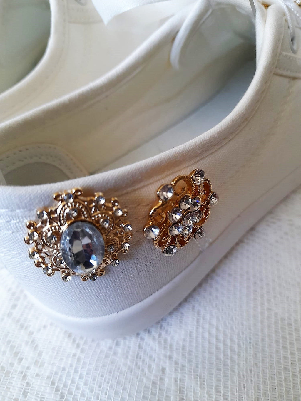 Personalized Bridal Flat Wedding Shoes,Converse For Bride,Sneakers For Party