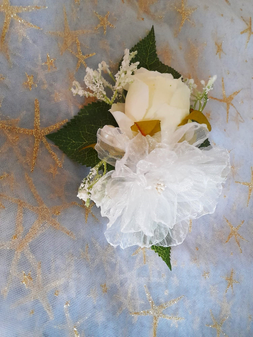 Wedding Wrist Corsage for Bride or Bridesmaid - Customizable Bridal Accessory