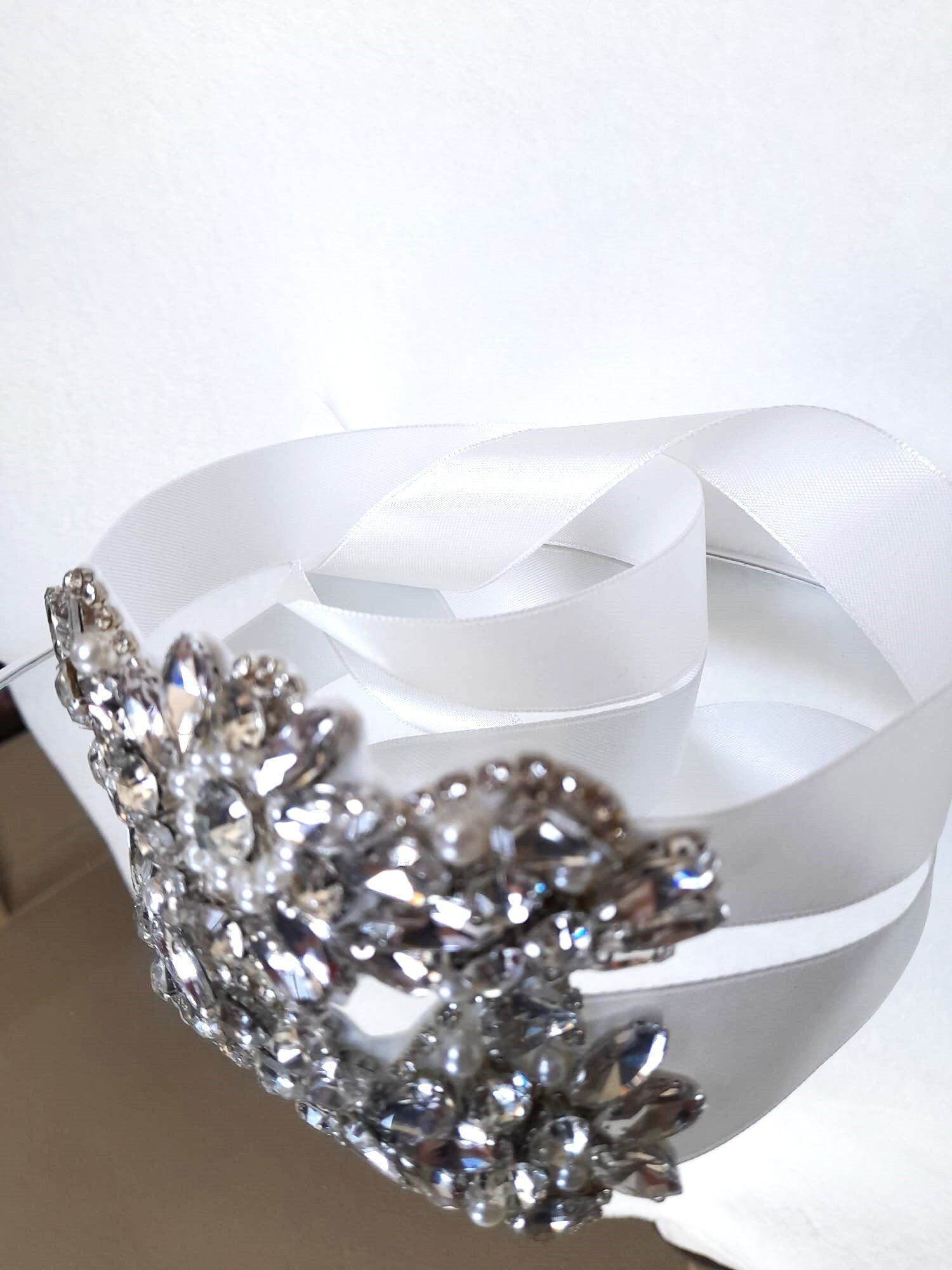 Elegant Handcrafted Wedding Wrist Corsage - Personalized Bridal Accessory for the Bride or Bridesmaid