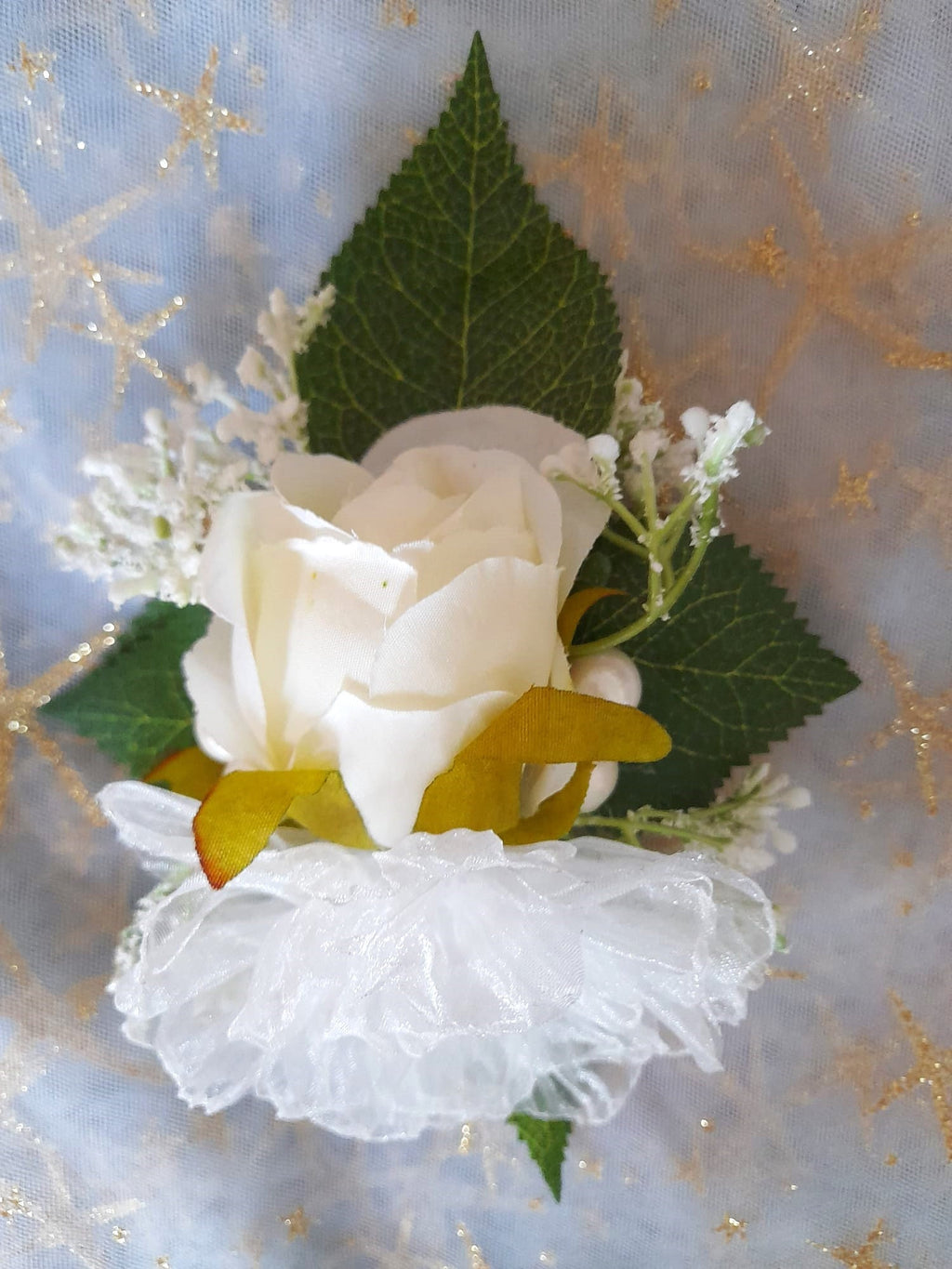 Wedding Wrist Corsage for Bride or Bridesmaid - Customizable Bridal Accessory