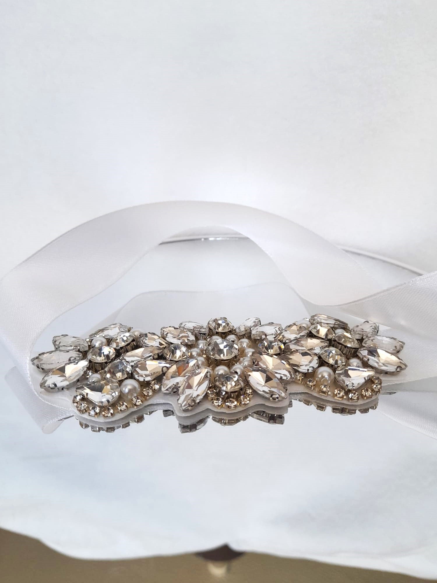 Elegant Handcrafted Wedding Wrist Corsage - Personalized Bridal Accessory for the Bride or Bridesmaid