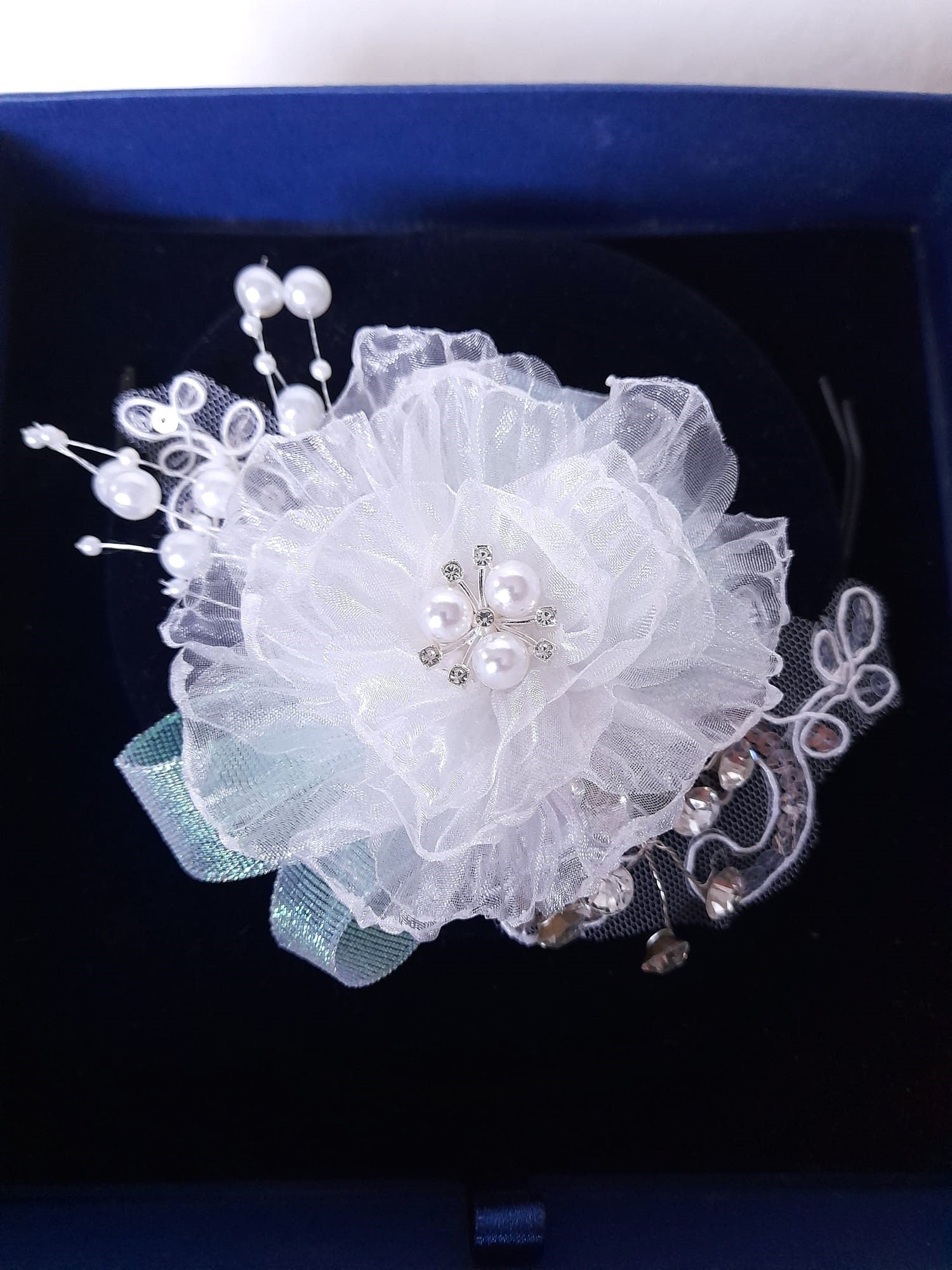 Chic Wedding Wrist Corsage - Handmade Personalized Bridal Accessory for the Bride or Bridesmaid