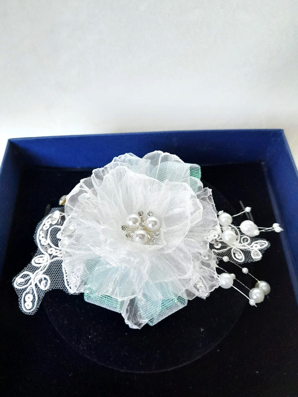 Chic Wedding Wrist Corsage - Handmade Personalized Bridal Accessory for the Bride or Bridesmaid