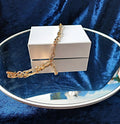 Gold Bracelet with Swarovski Crystals: Elegant Wristlet, Formal Jewelry