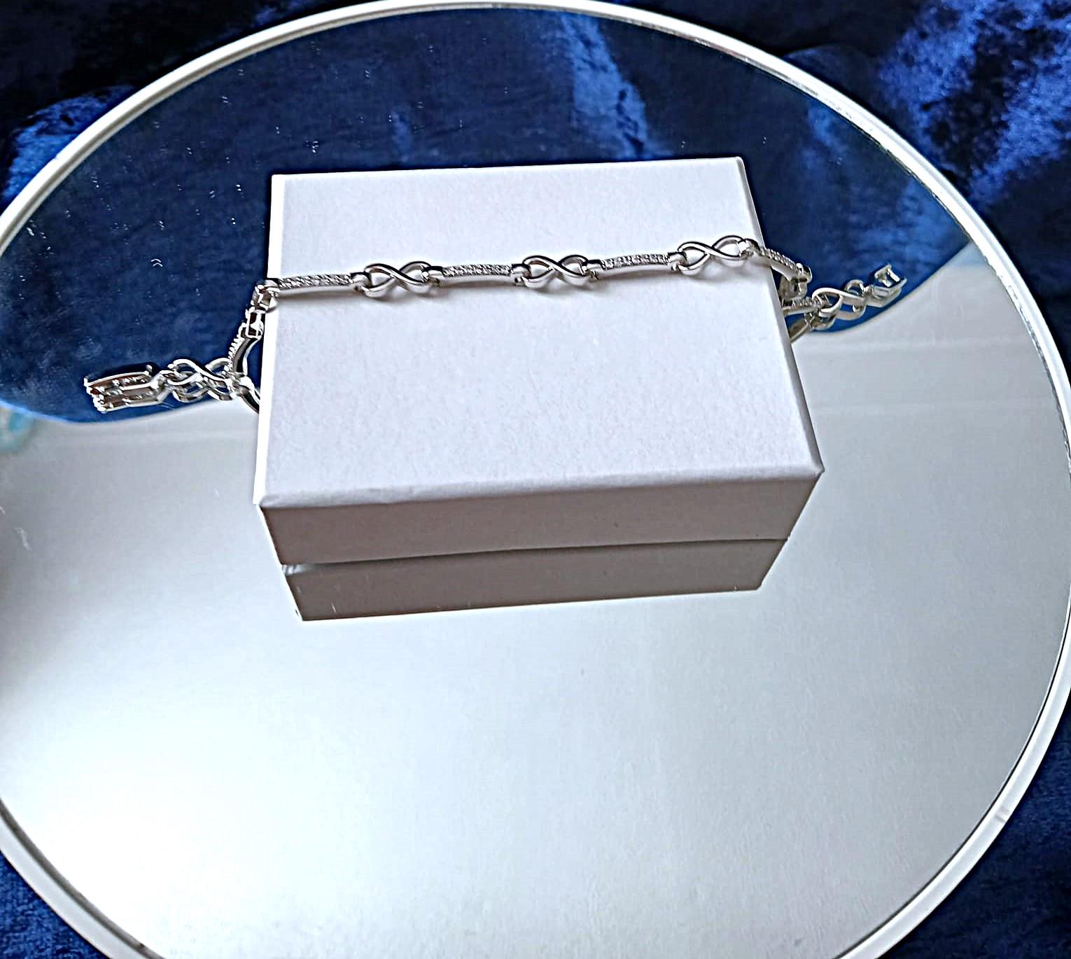 Swarovski Crystal Silver Bracelet: Elegant Wristlet, Formal Jewelry
