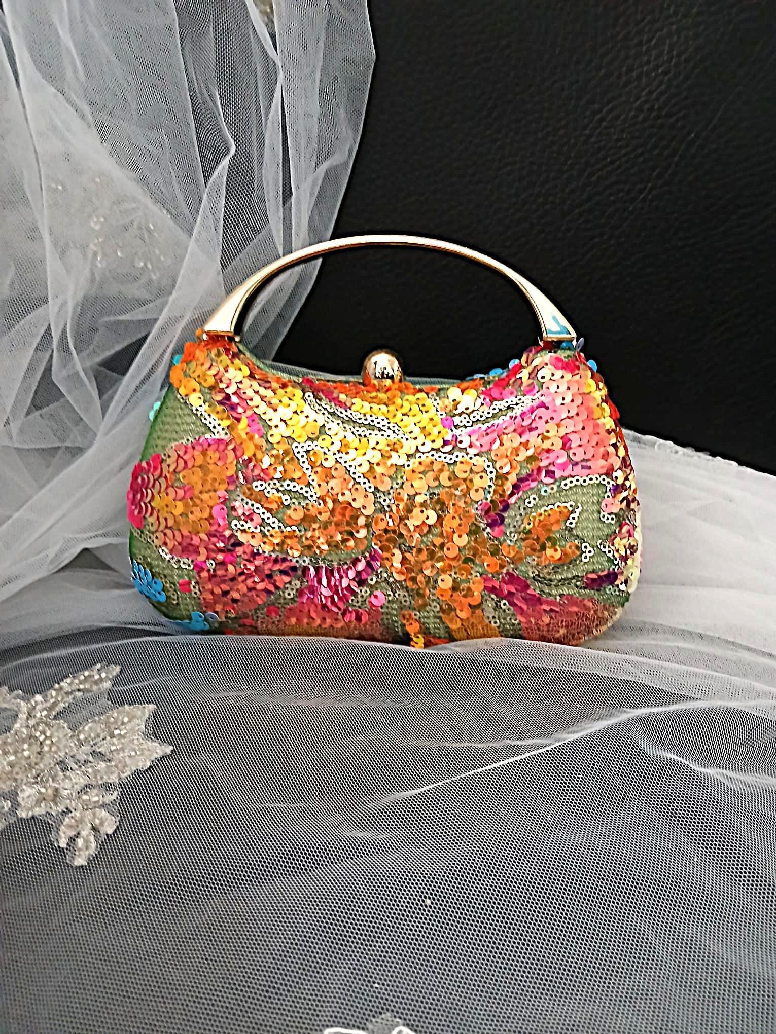 Matcha Green Evening Clutch Bag: Wedding Handbag, Formal Box Purse
